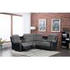 Comfortable Manual Recliner Sofa Set for Two Colors With Drop Down Table for Living Room Furniture