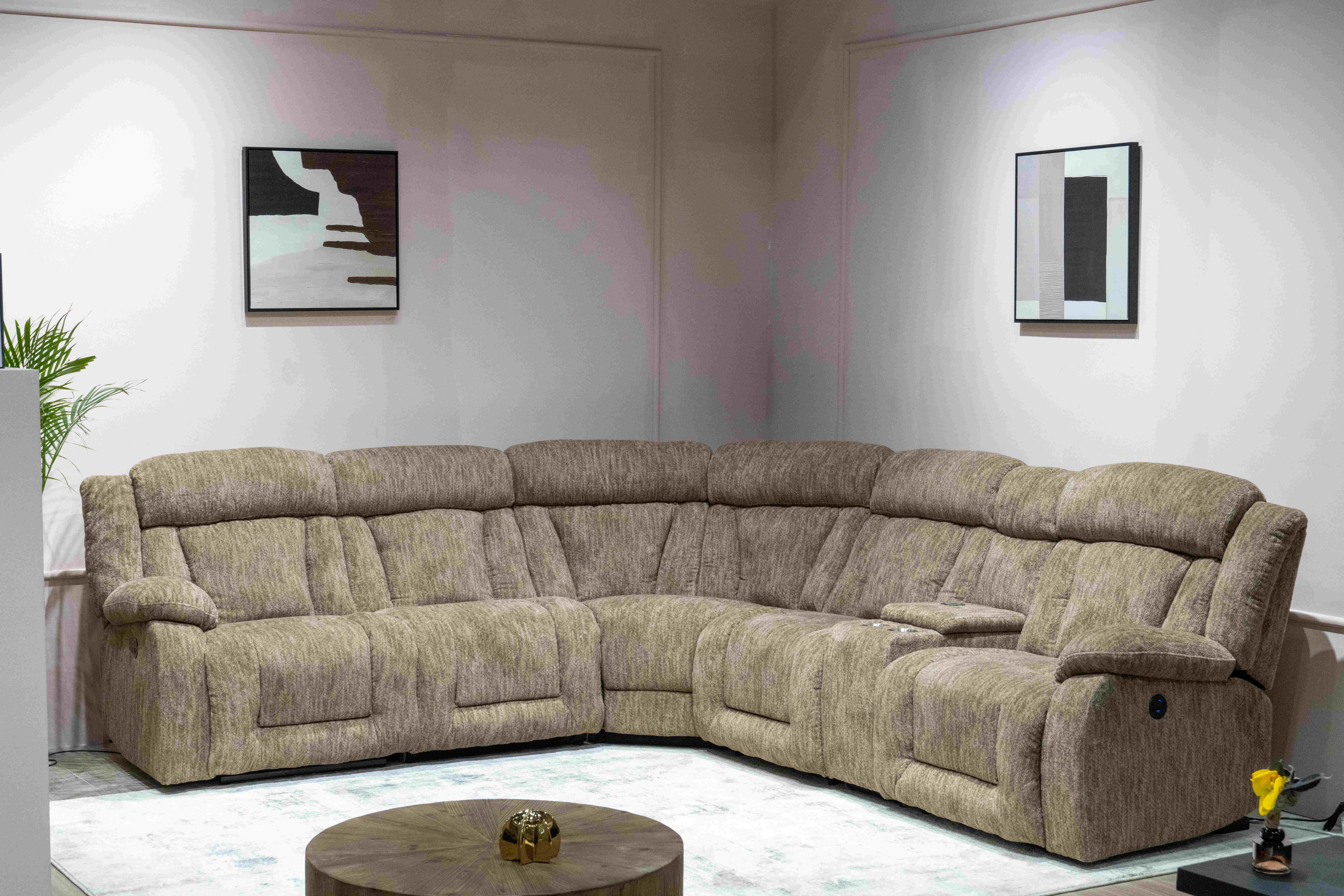Sectional Recliner Sofa