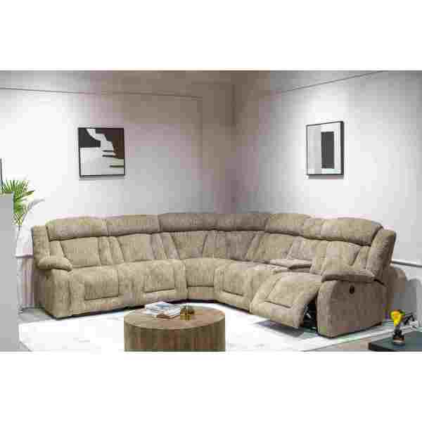 Comfortable Manual or Electric Recliner Sofa Set with Wireless Charger for Living Room Furniture