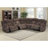 Comfortable Manual or Electric Recliner Sofa Set with Wireless Charger for Living Room Furniture