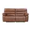 Electric Genuine Leather 2-Seater Sofa (optimized for 3) with USB and Type-C charging ports.