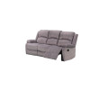 Manual Reclining Sofa for Three, luxuriously soft and skin-friendly.