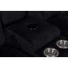 Sectional Recliner Sofa with Bluetooth and Cupholders for Living Room Furntiure Set