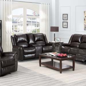 Different Design Combina Recliner Sofa with Cupholders for Living Room Furntiure Set