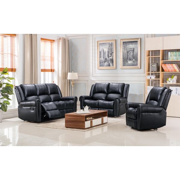 Different Design Combina Recliner Sofa with Cupholders for Living Room Furntiure Set