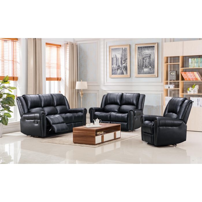 Different Design Combina Recliner Sofa with Cupholders for Living Room Furntiure Set