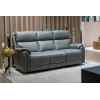 3-Seater Recliner Sofa with USB & Type-C Ports and Adjustable Backlight