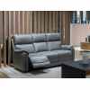3-Seater Recliner Sofa with USB & Type-C Ports and Adjustable Backlight