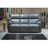 3-Seater Recliner Sofa with USB & Type-C Ports and Adjustable Backlight
