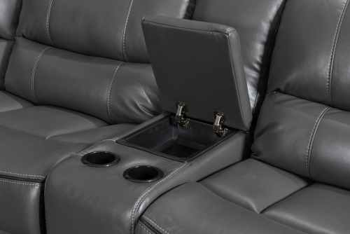 New Design Comfortable Manual or Electric Recliner Sofa Set with Storage Box for Living Room Furniture