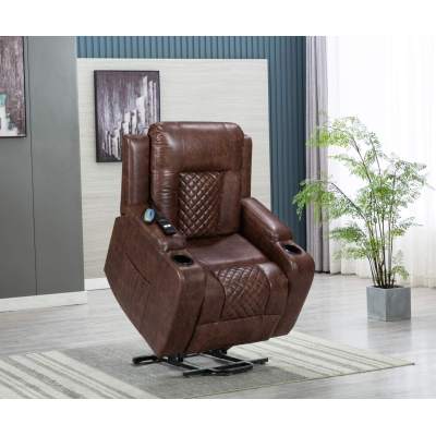 Comfortable Seating Lay Flat Power Lift Recliner, Medical Lift Riser with Massage