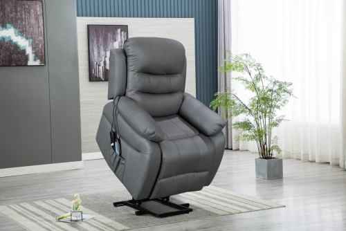 Comfortable Seating Lay Flat Power Lift Recliner, Medical Lift Riser with Massage