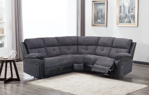 Manual Recliner Sofa For Living Room Furniture Set With Drop Down Table