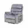Elderly recliner chair with wireless charging and cup holder
