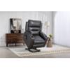 Electric lift chair with 8-point massage function and storage armrests.