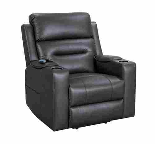 Electric lift chair with 8-point massage function and storage armrests.