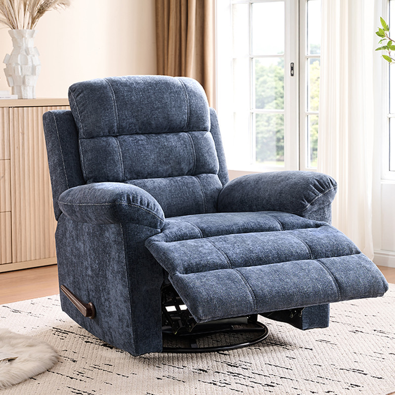 Hypoallergenic Polyester Fiber Nursery Recliner Chair for Living Room
