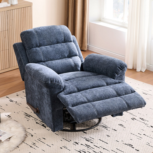 Hypoallergenic Polyester Fiber Nursery Recliner Chair for Living Room
