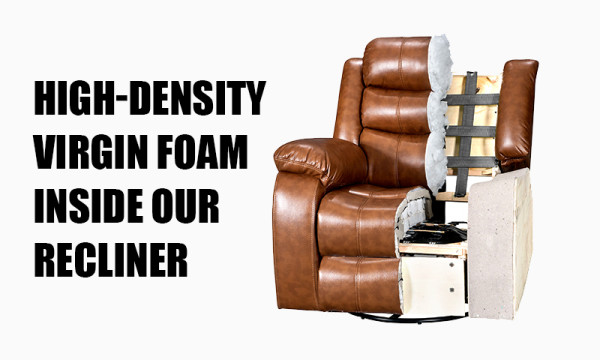 What's Inside Your Recliner? How High-Density Virgin Foam Changes Comfort？