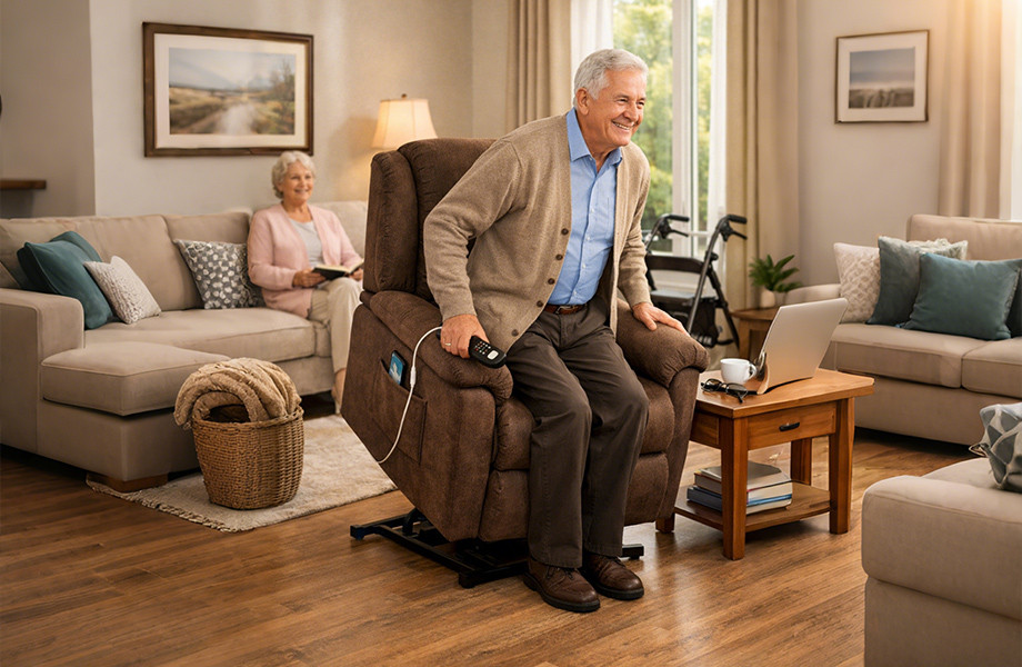 lift recliner sofa show