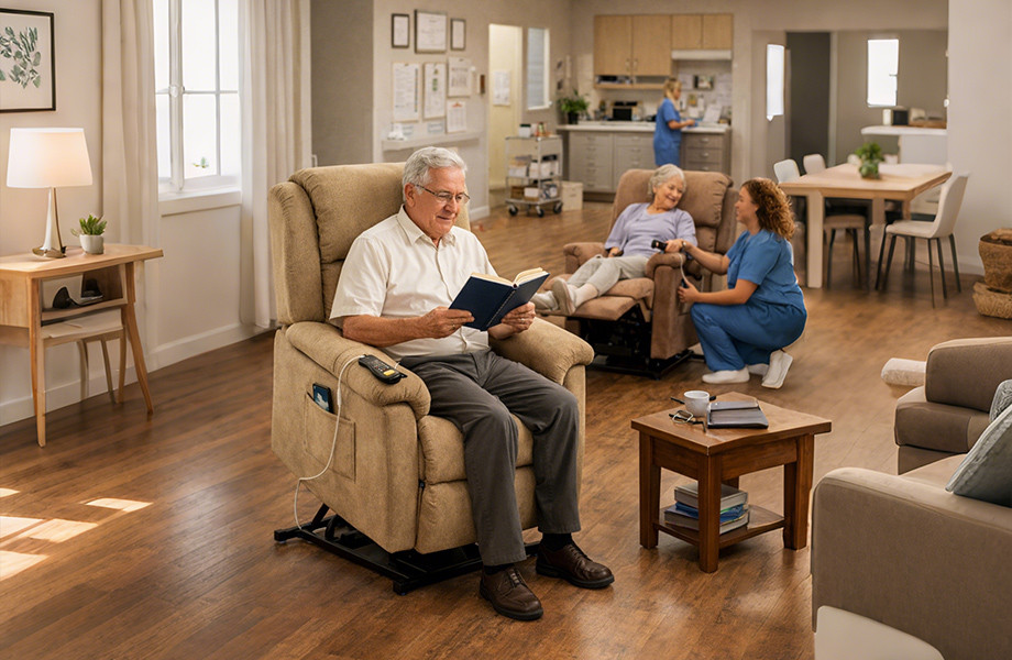 recliner sofa living room show 