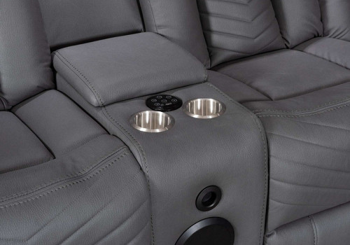 Sectional Recliner Sofa with Bluetooth speakers and Massage and Heating