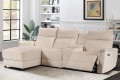 Electric Modular Recliner Sofa with Chaise Lounge and Storage