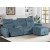 Electric Modular Recliner Sofa with Chaise Lounge and Storage