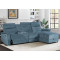 Electric Modular Recliner Sofa with Chaise Lounge and Storage