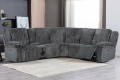 Power Sectional Recliner Sofa with Bluetooth Speaker