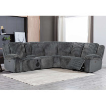 Power Sectional Recliner Sofa with Bluetooth Speaker