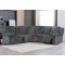 Power Sectional Recliner Sofa with Bluetooth Speaker