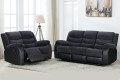 Manual Recliner Sofa For Living Room With Drop Down Table