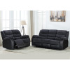 Manual Recliner Sofa For Living Room With Drop Down Table