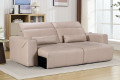 Power Recliner Sofa with Adjustable Headrest