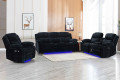 Technology Fabric Recliner Sofa Set For Living Room