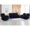 Technology Fabric Recliner Sofa Set For Living Room