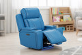 Breathable Air Leather Kid Recliner with Durable Sponge  for Living Room