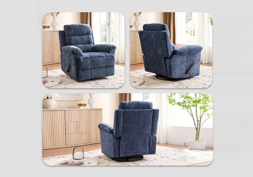 Nursery Recliner Chair with Hypoallergenic Polyester Fiber for Living Room
