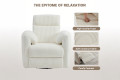 Fabric Recliner Chair with High Resilience Sponge Breathable for Nursery Room