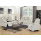 Genuine Leather Power Reclining Sofas with Bluetooth Speaker and Cup Holder