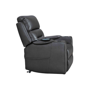 Electric Lift Chair with 8-point Massage Function and Storage Armrests