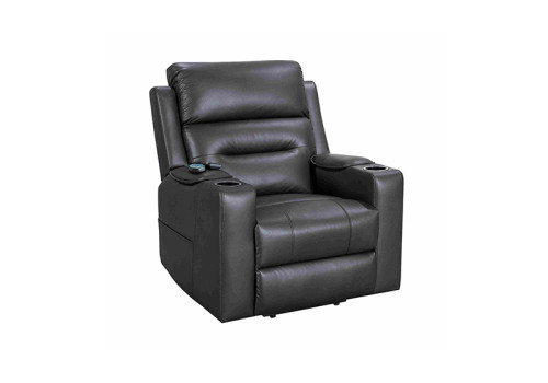 Electric Lift Chair with 8-point Massage Function and Storage Armrests
