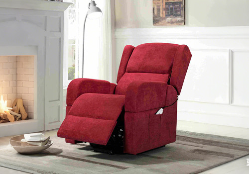 Comfortable Medical Seating Lay Flat Power Lift Recliner