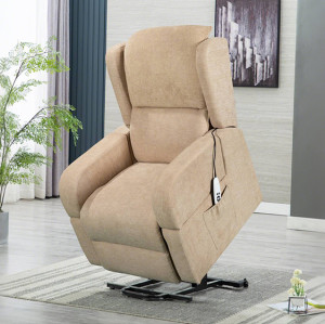 Comfortable Medical Seating Lay Flat Power Lift Recliner