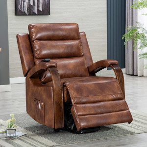 Comfortable Seating Lay Flat Power Lift Recliner