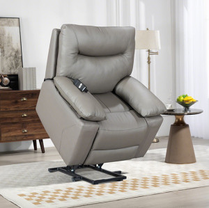 High-Resilience Sponge Power Lift Recliner with Heating and Massage
