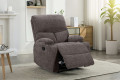 Comfortable Manual Recliner with Cup Holder
