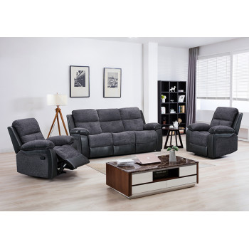 Manual Recliner Sofa Set for Living Room Accept OEM/ODM