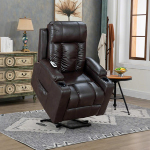 Comfortable Seating Lay Flat Power Lift Recliner Chair